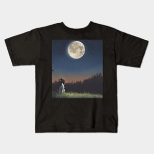 Who stole the night? Kids T-Shirt